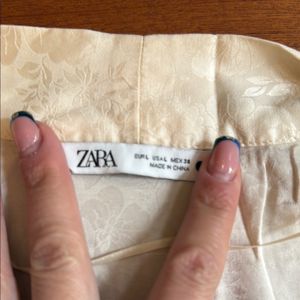 Zara cropped Bohemian top PTP 20 inches clearance price - Picture 3 of 6